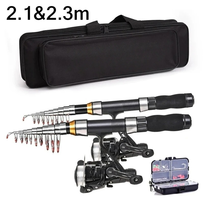 Fishing Line Box - BRAVMAK 2,1/3,2 m carrete de caña