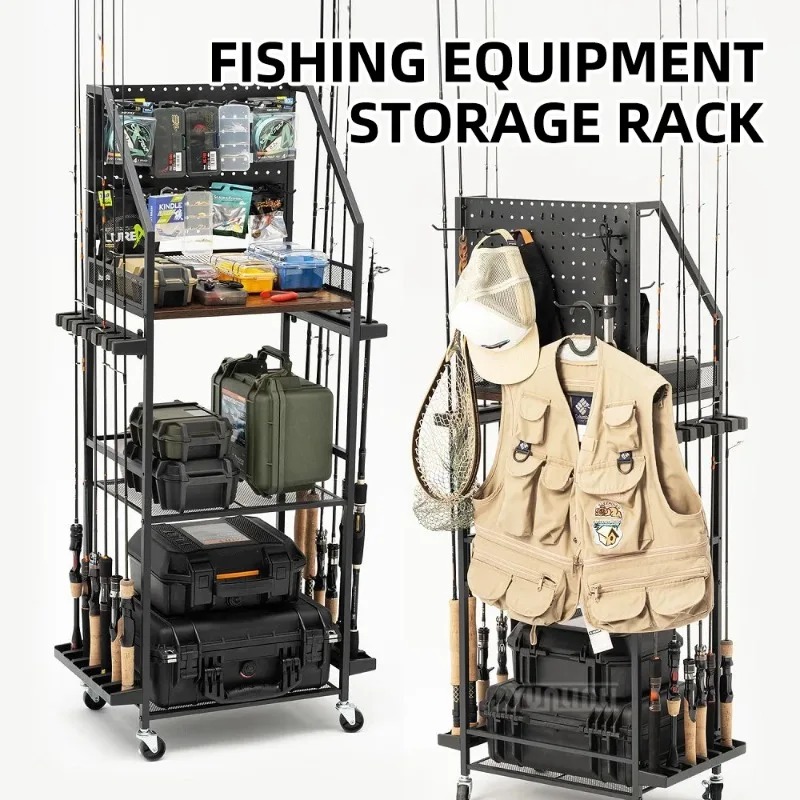 Estante para guardar equipos d - Fishing Line Spool reseña y precio
