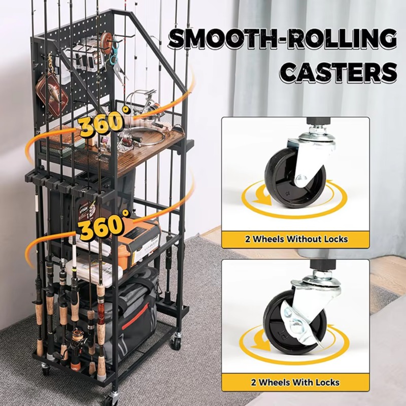 Estante para guardar equipos d - Fishing Line Spool reseña y precio